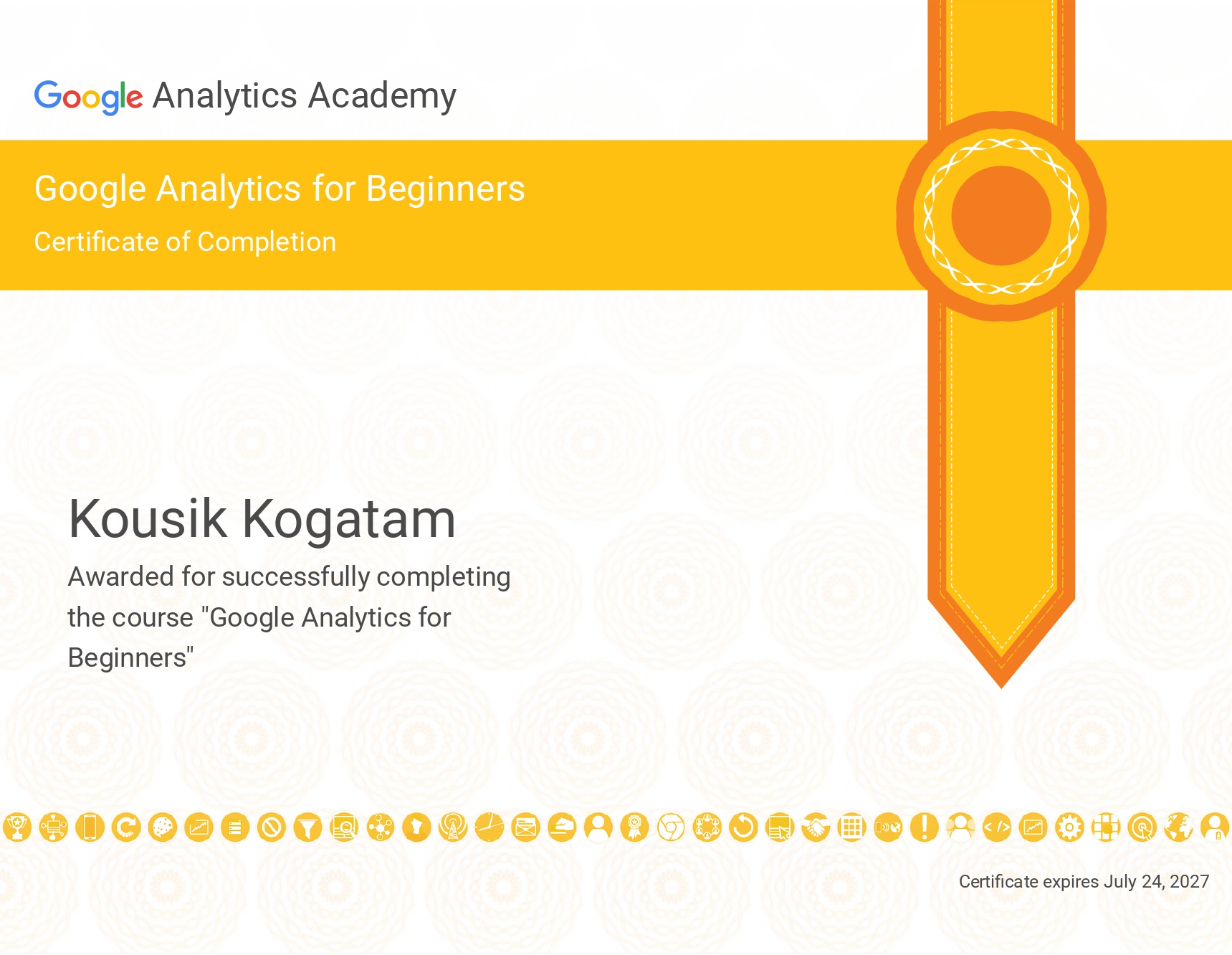 Certificate 8